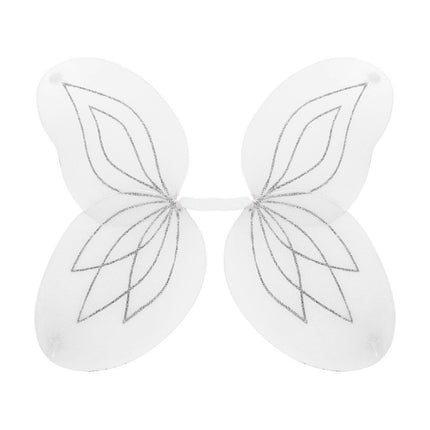 Motyl z białymi skrzydłami