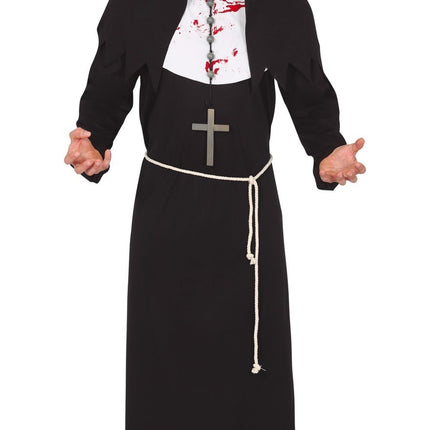 Męski kostium mnicha na Halloween