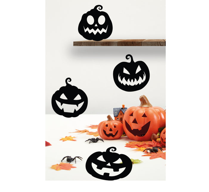 Dekoracja stołu na Halloween - dynie