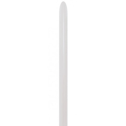 Balony do modelowania Pearl White 2,5cm 152cm 50szt