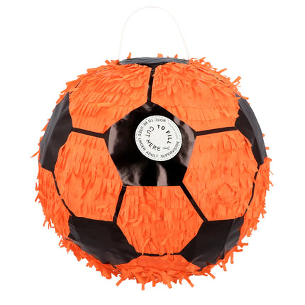 Piłkarska pinata pomarańczowa