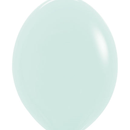 Balony Pastel Matte Green 30cm 50szt