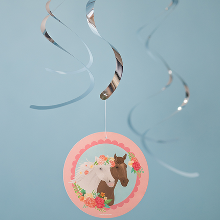 Dekoracja wisząca koń