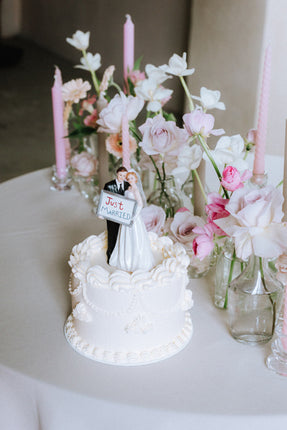 Topper na tort weselny 14,5 cm