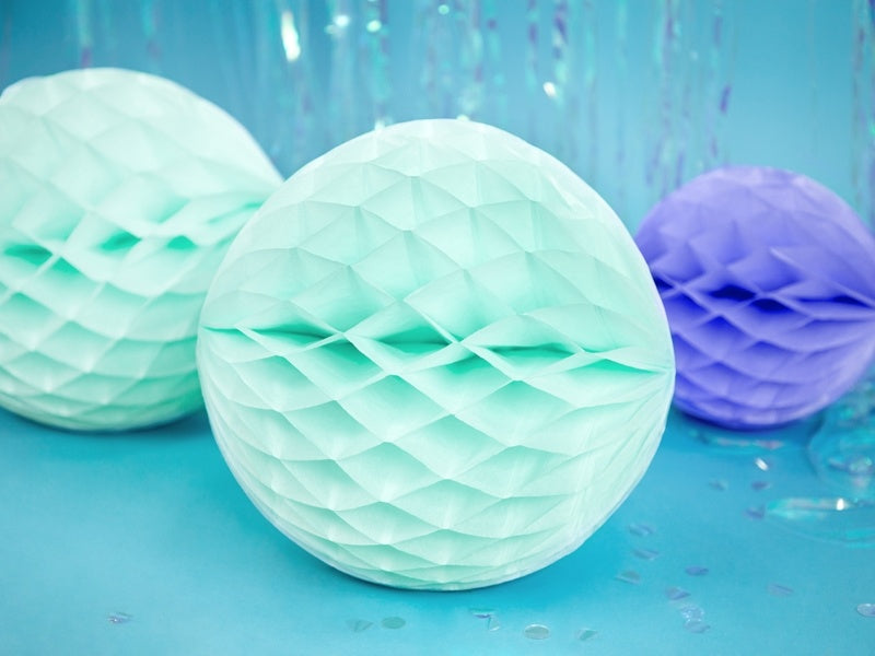 Honeycomb Ball Mint Green 30cm