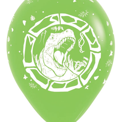 Balony Dinozaur T Rex Mix 30cm 25szt