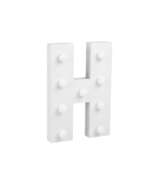 H Light Letter 16,5 cm