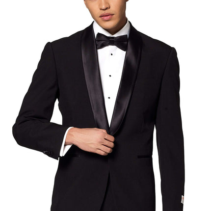 Czarny smoking męski <tc>OppoSuits</tc>