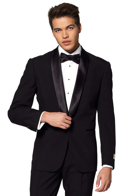 Czarny smoking męski <tc>OppoSuits</tc>