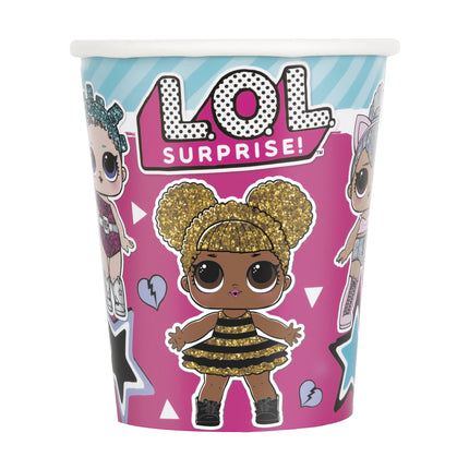Kubki Lol Surprise 266ml 8szt