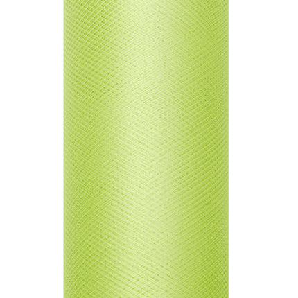 Jasnozielony tiul w rolce 30cm 9m