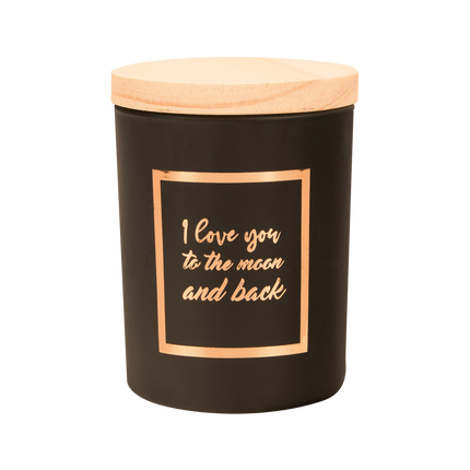 Świeca zapachowa I Love You Black 8cm