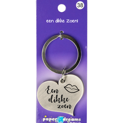Breloczek do kluczy Thick Kiss 10 cm