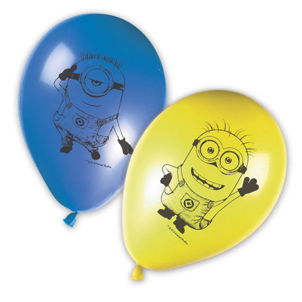 Balony Minionki 28cm 8szt