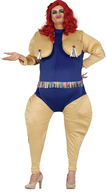 Kostium Drag Queen Mężczyźni Śmieszne