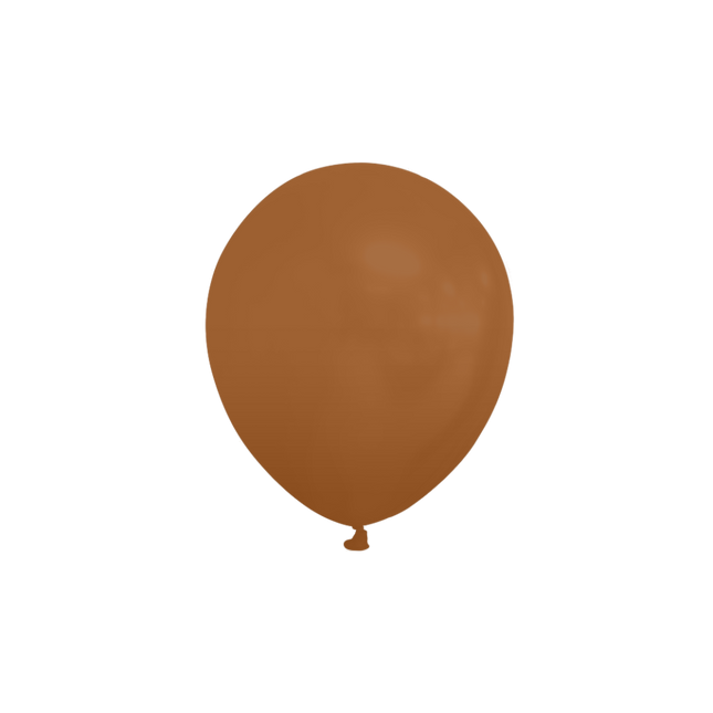 Balony brązowe 13cm 100szt