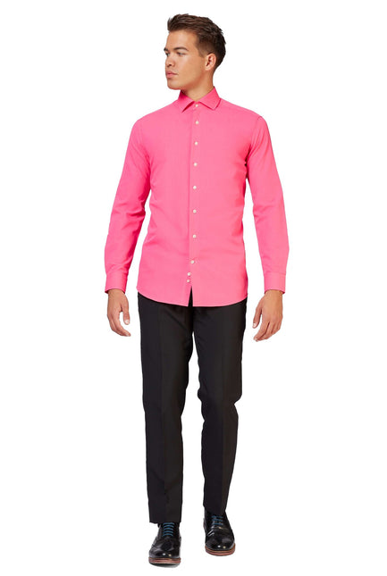 Różowa koszula męska <tc>OppoSuits</tc>