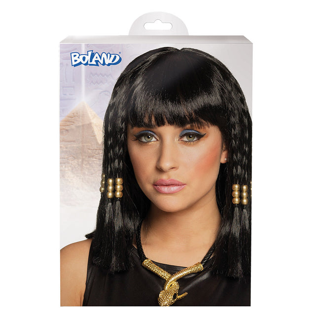Czarna peruka Cleo