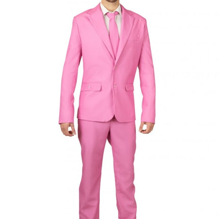 Różowy garnitur Ken Barbie