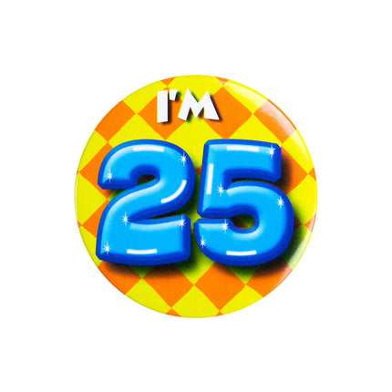 Mam 25 lat Guzik 25 lat 5,5 cm