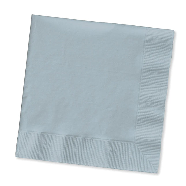 Srebrne serwetki 3-warstwowe 33cm 50szt