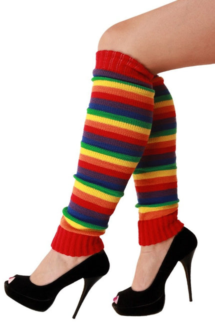 Ocieplacze na nogi Rainbow Narrow Stripe