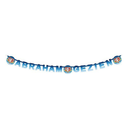 Abraham Letter Garland Blue 3m