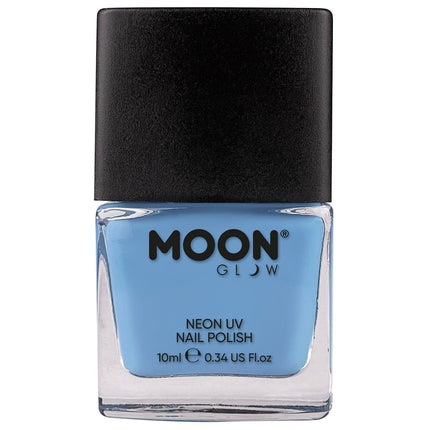 Lakier do paznokci Moon Glow Pastel Neon UV Pastel Blue 14ml