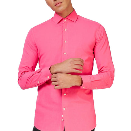 Różowa koszula męska <tc>OppoSuits</tc>