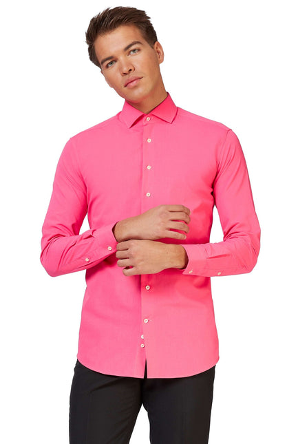 Różowa koszula męska <tc>OppoSuits</tc>