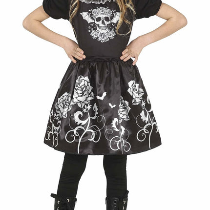 Gotycki kostium na Halloween dla tancerki