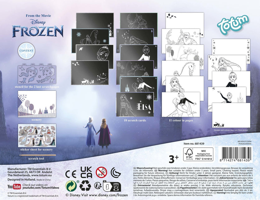 Książka z rysunkami Frozen