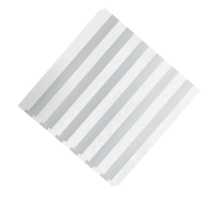 Srebrne serwetki 33cm 12szt