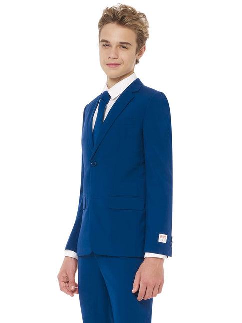 Ciemnoniebieski garnitur chłopiec nastolatek <tc>OppoSuits</tc>