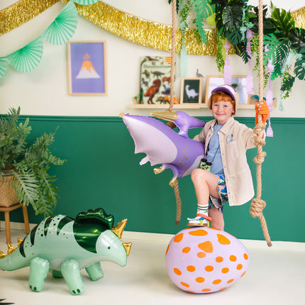 Balon helowy Dino pusty 115 cm