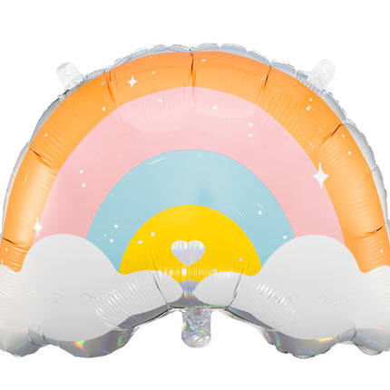 Balon helowy Rainbow pusty 55cm