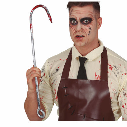 Dekoracja stołu na Halloween Krwawy hak