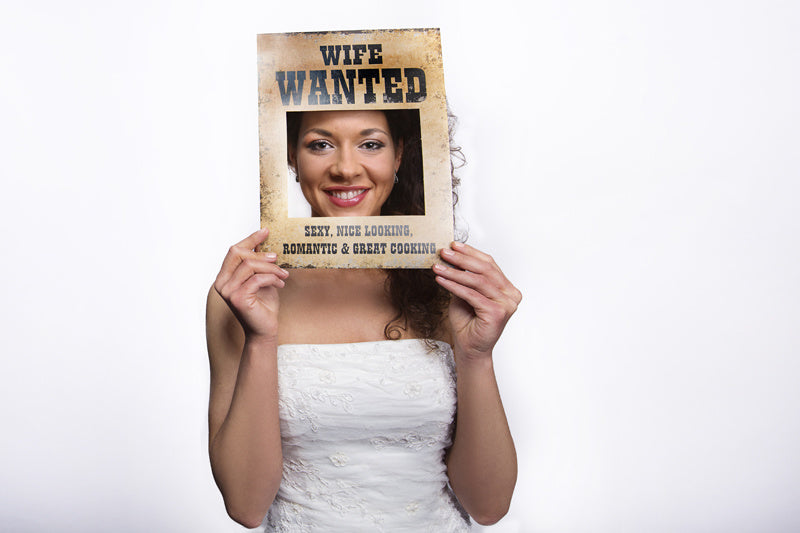 Ramka do fotobudki Wanted 2szt