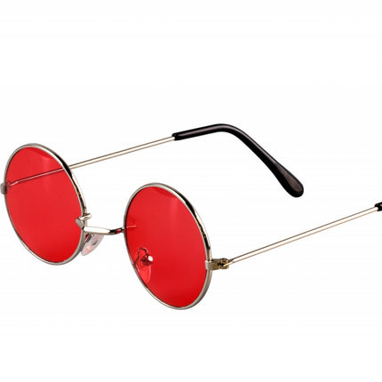 Czerwone okulary hipisowskie John