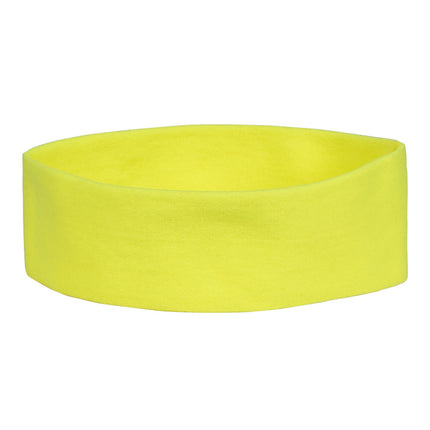 Żółta opaska na głowę Neon