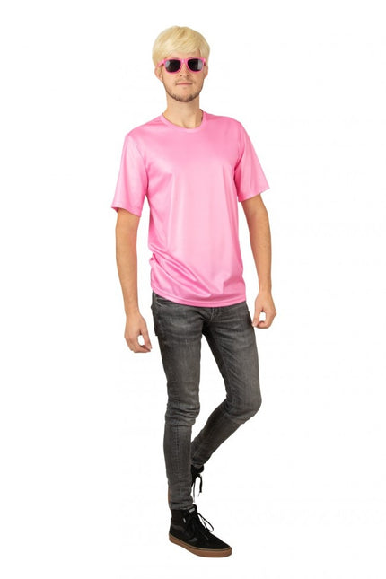 T-Shirt różowy Ken Barbie