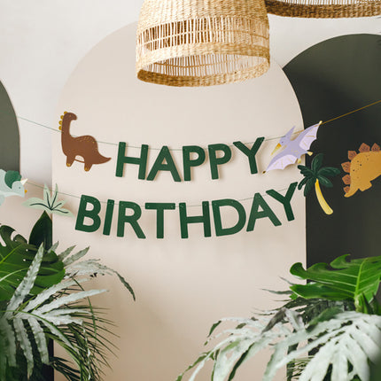 Wszystkiego najlepszego z okazji urodzin Letterslinger Dinosaur