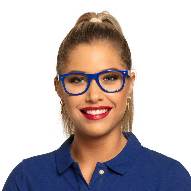 Okulary imprezowe Les Bleus 4szt
