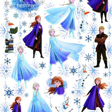Naklejki Frozen z brokatem