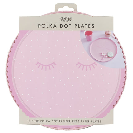 Talerzyki Pamper Party 25cm 8szt