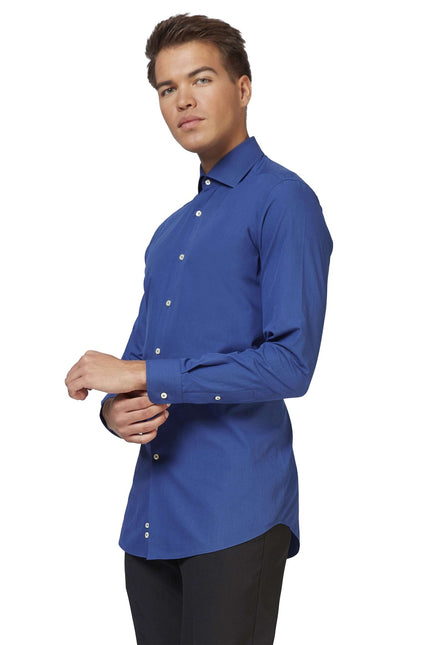 Granatowa koszula męska <tc>OppoSuits</tc>