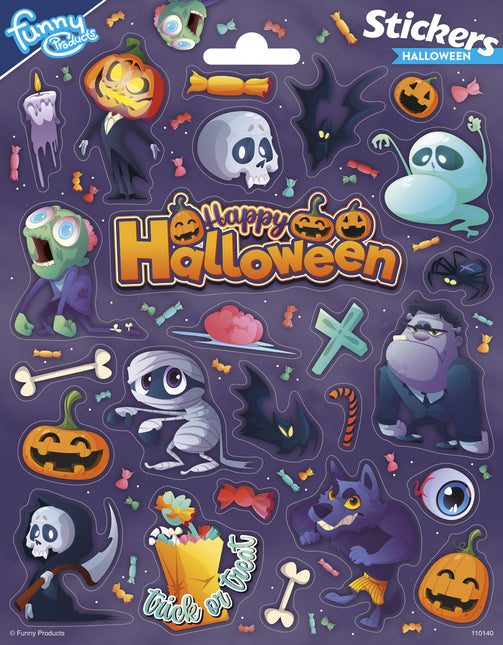 Duże naklejki na Halloween