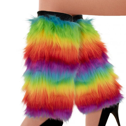 Ocieplacze na nogi Plush Rainbow