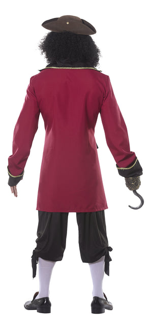 Piracki garnitur męski Bordeaux Red