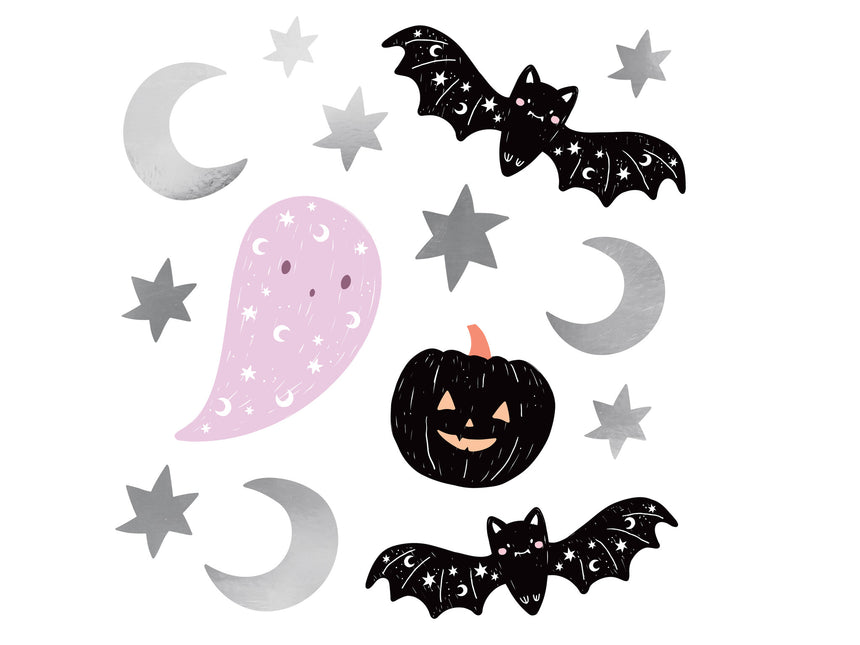 Naklejki na Halloween 4szt